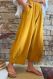 Santos Cushion Cotton Quirky Pant Tumeric?